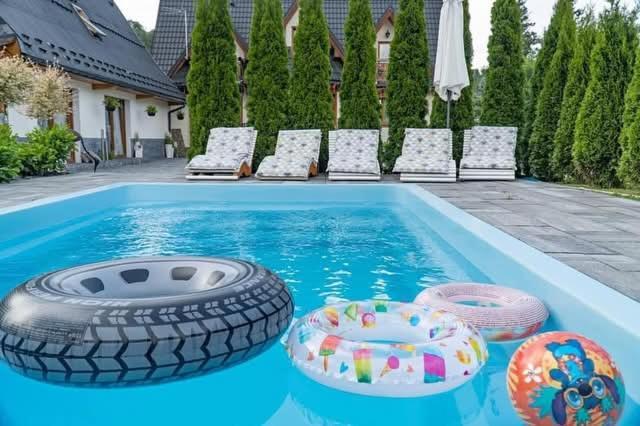 Domek Dream II Z Jacuzzi I Basenem Poronin Exteriér fotografie